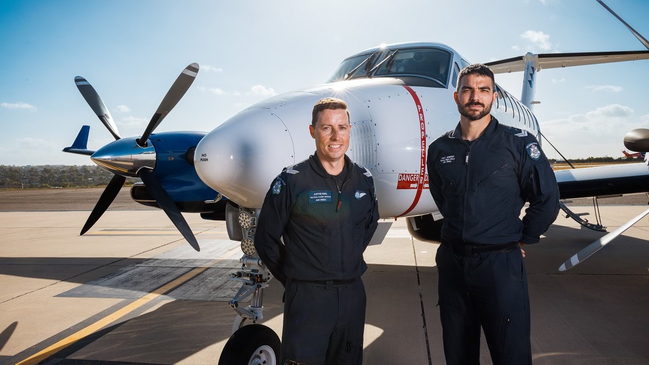 Policing from a plane | Victoria Police